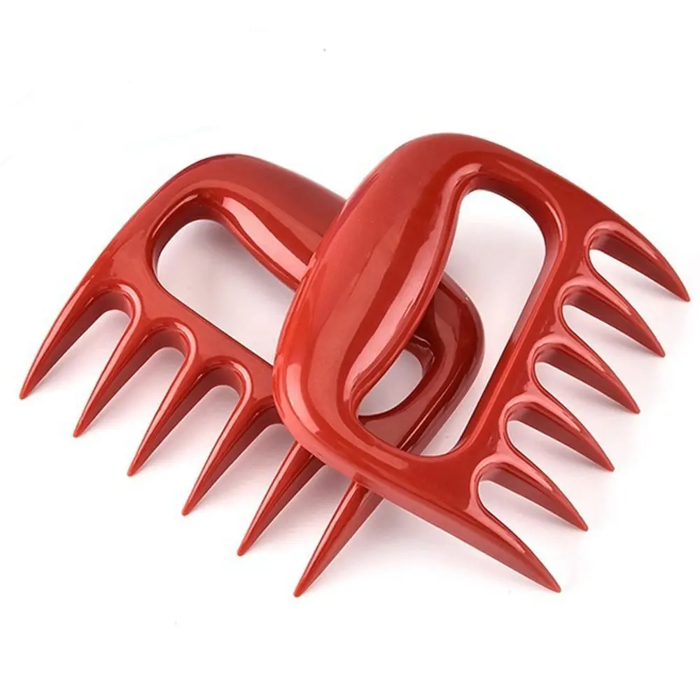 

1PC Bear Claws Barbecue Forks Pull Meat Shred Meat Clamp Roasting Fork Black BBQ Set Barbecue Tool BBQ Tong Pulled Pork
