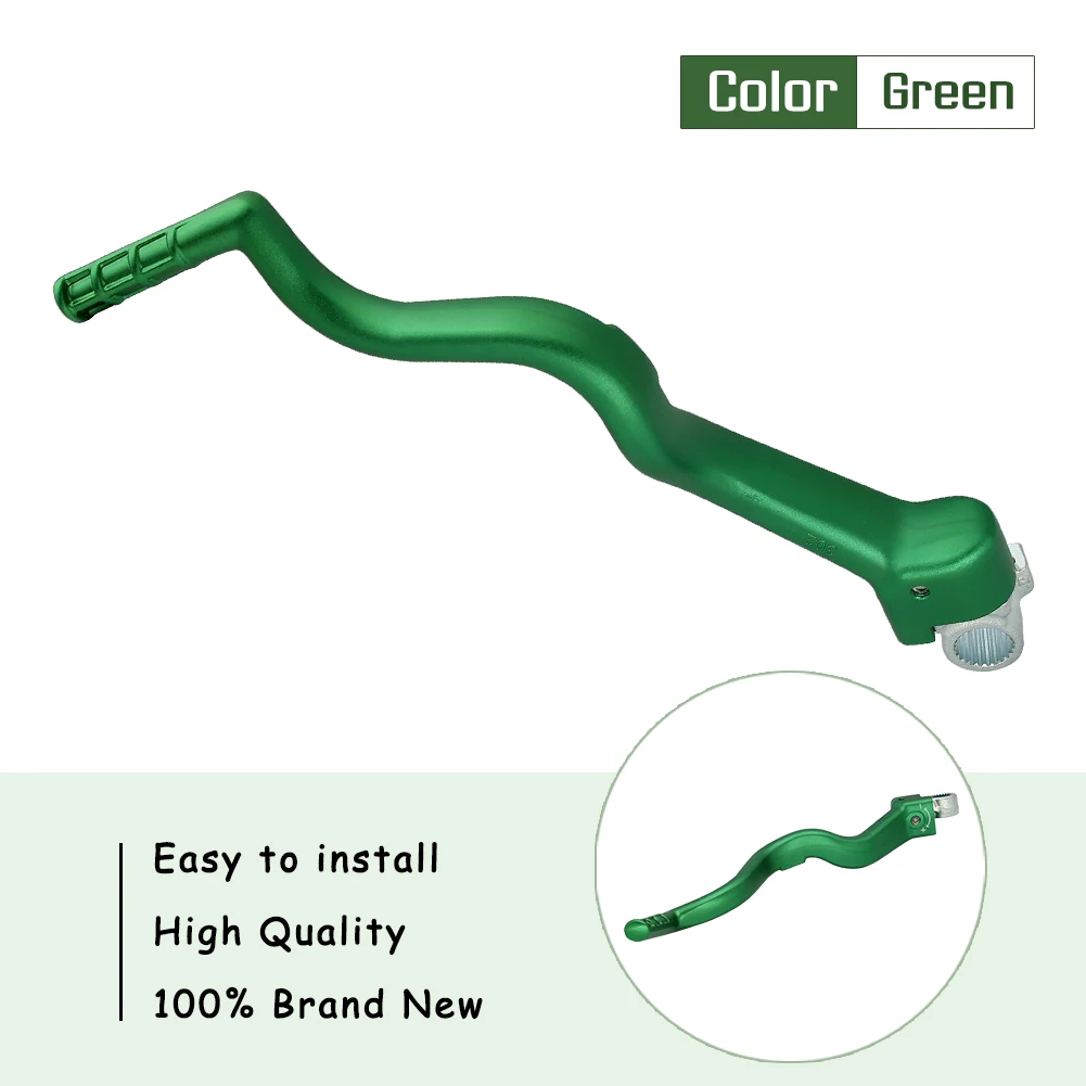 

For Kawasaki KX450F 2007-2015 KLX450R 2008-2012 Motocross Dirt Bike Off Road CNC Forged Kick Start Starter Lever Pedal Arm