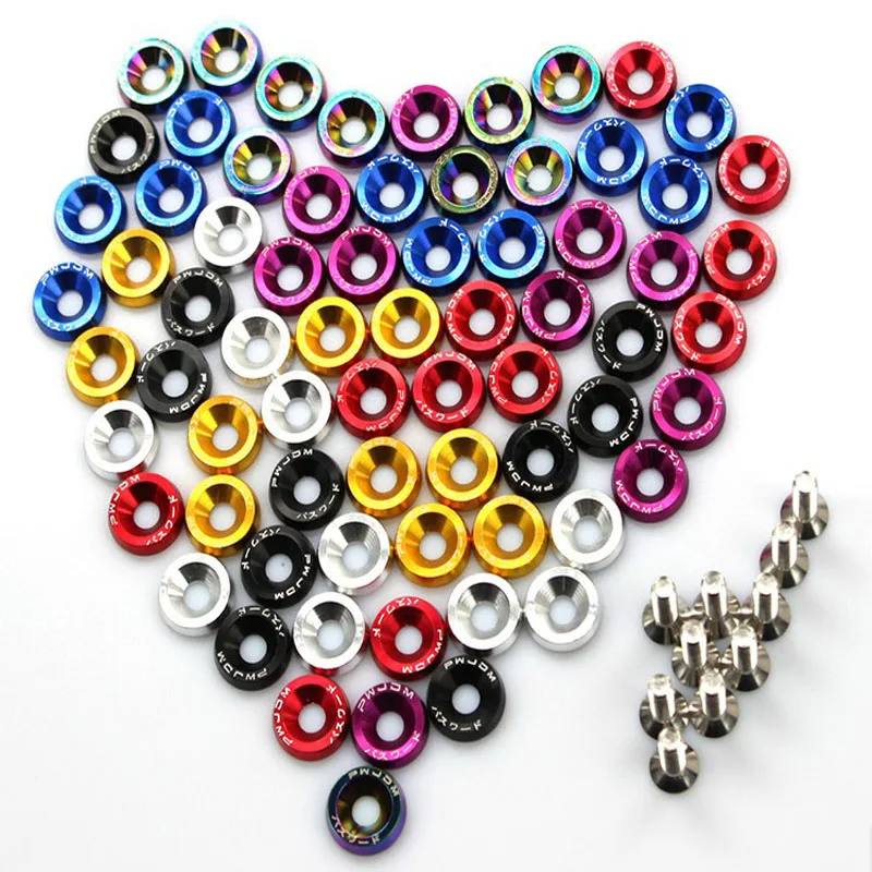 10-Pcs-Pack-JDM-Style-Aluminum-Fender-Washers-and-Bolt-for-Honda-Civic-Integra-RSX-EK(2)