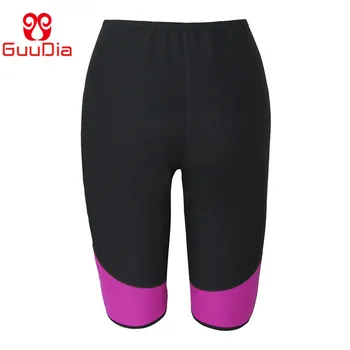 

GUUDIA Slimmer Hot Neoprene Shorts for Women Weight Loss Slimming Sauna Sweat Pants Workout Body Shaper Sport Leggings Sweat