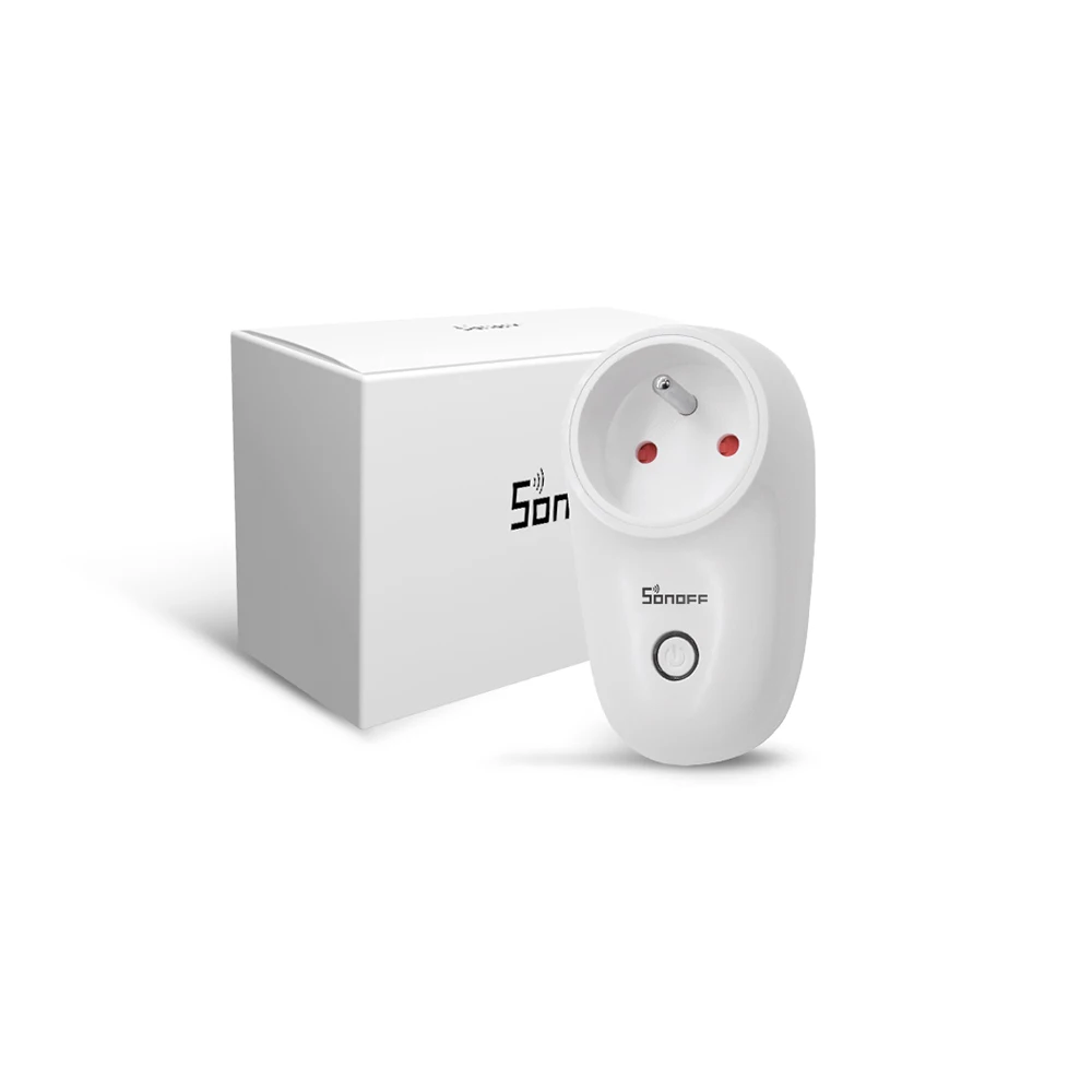 1/3/5PCS Itead SONOFF S26 WiFi Smart Plug EU Power Socket Wireless Outlet Timer Remote Control Works with Alexa Google Home
