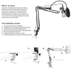 Shock Mount Metal Base Microphone Stand Microphone Stand Desktop Universal Cantilever Support NB-35 ► Photo 3/3