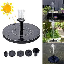 2021top hone decor Solar Pump, 1W Free Standing Floating Solar Bird Bath Water Pumps