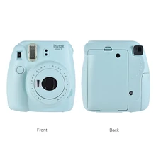 Youtube Горячая Fuji Film Instax Mini 9 Фотоаппарат моментальной печати фото Камера 14 в 1 комплект видео сумка Чехол протектор подарок для девочек на день рождения