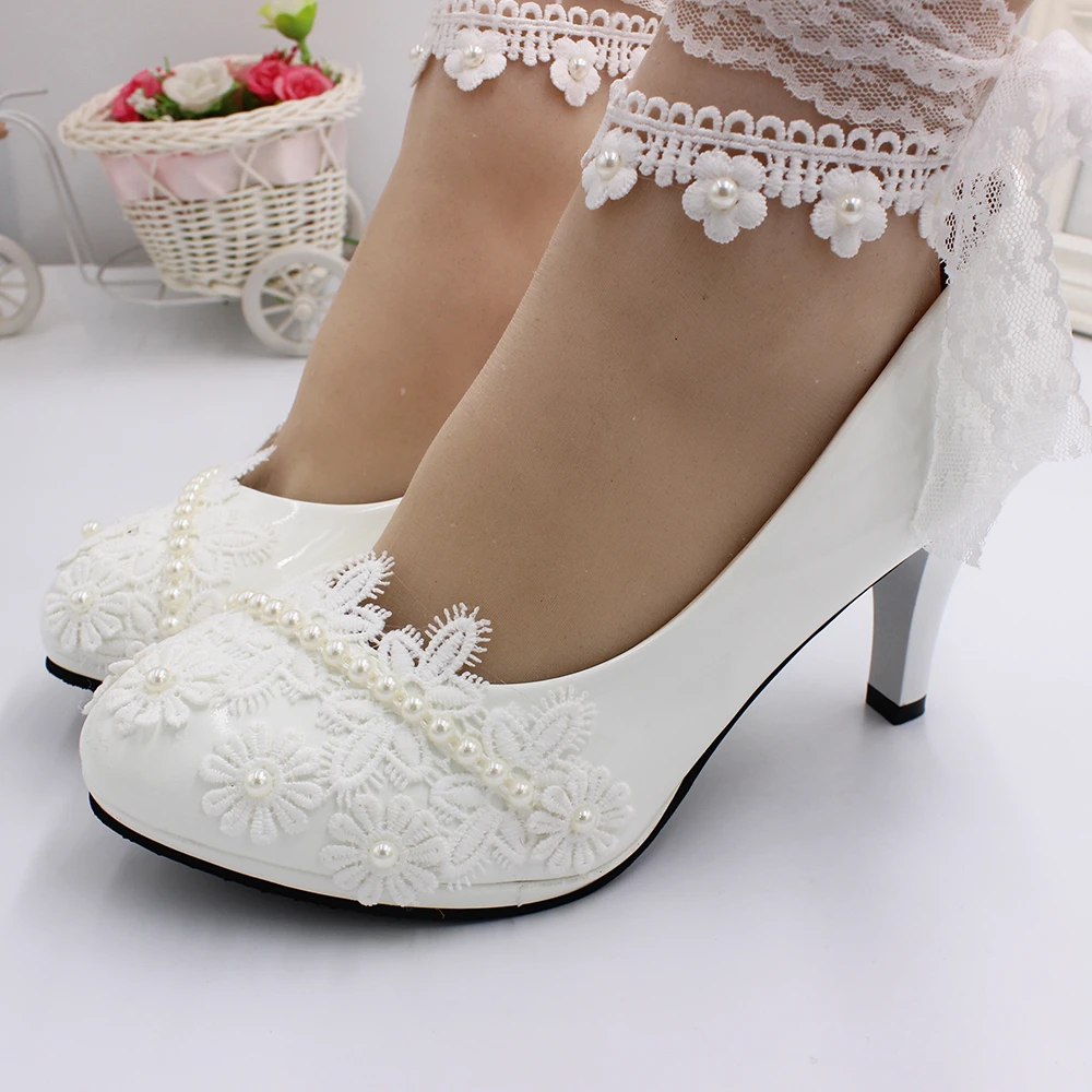 lace wedding dress shoes