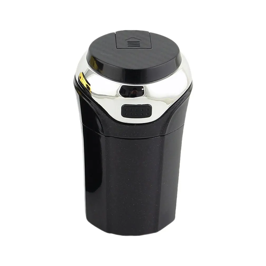 

Car Ashtray With Led Lights Car Ashtray With LED Light Flip Cover Solar Powered Car Cigarette Smoking Ashtray Ash Cup Holder