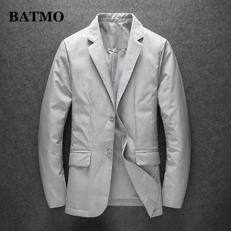 BATMO, Новое поступление, зимние мужские куртки из 80% утиного пуха, зимние мужские куртки, 9926 - Цвет: Серый