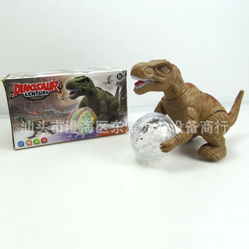 Горячая Электрический T-Rex будет ходить освещение Звук Электрический динозавр игрушка детская модель игрушки