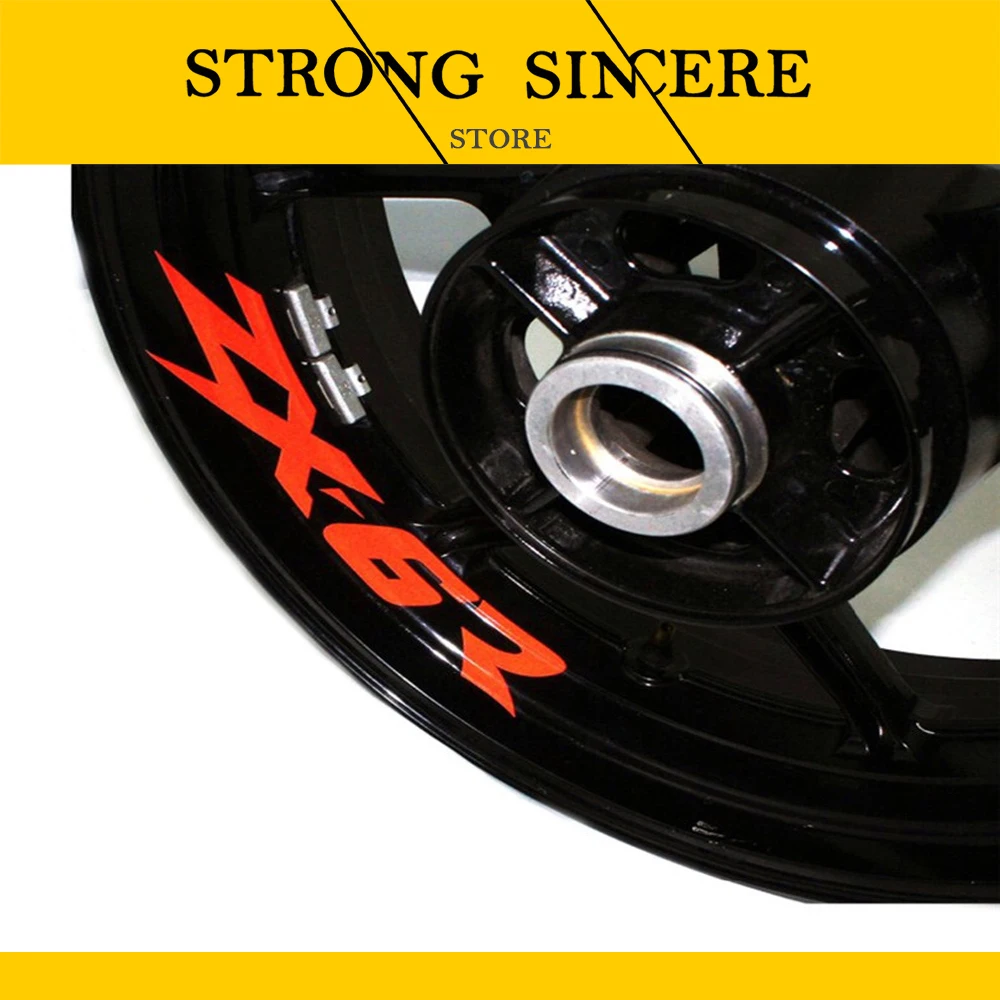 8 X CUSTOM INNER RIM DECALS WHEEL Reflective STICKERS STRIPES FIT