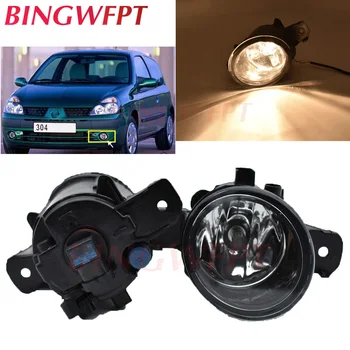 

2PCS (right + left) Oval LED Fog Lights H11 Halogen lamps For Renault Clio 2 BB0/1/2_, CB0/1/2 Hatchback 1998-2004
