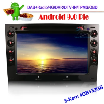 

Android 9.0 Autoradio GPS NAVI DVD DAB+ Bluetooth TPMS 4G TNT for RENAULT MEGANE 2003-2010