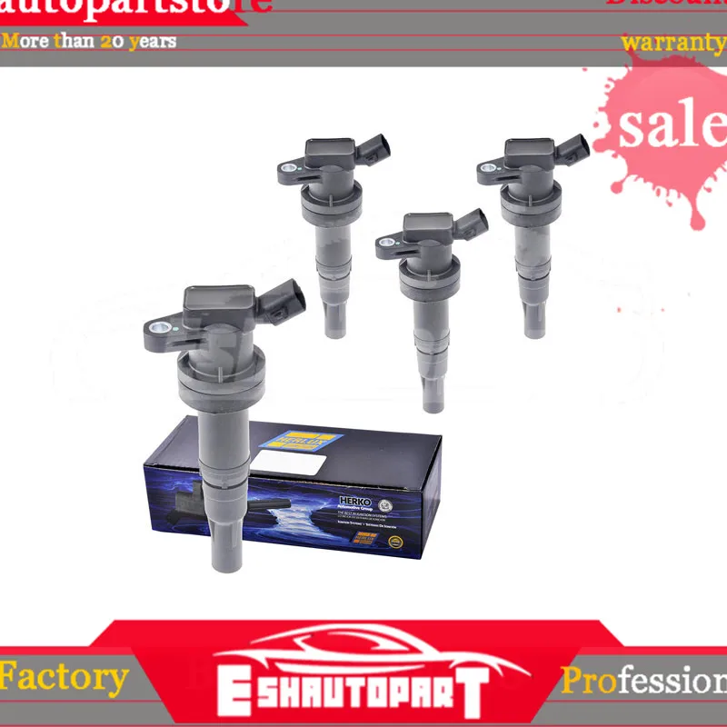 4x 90080-19019 катушка зажигания 90919-02239 90919-T2002 для Toyota Celica Corolla матрица 1,8 Rav4 Yaris MR2 9091902239 9008019019