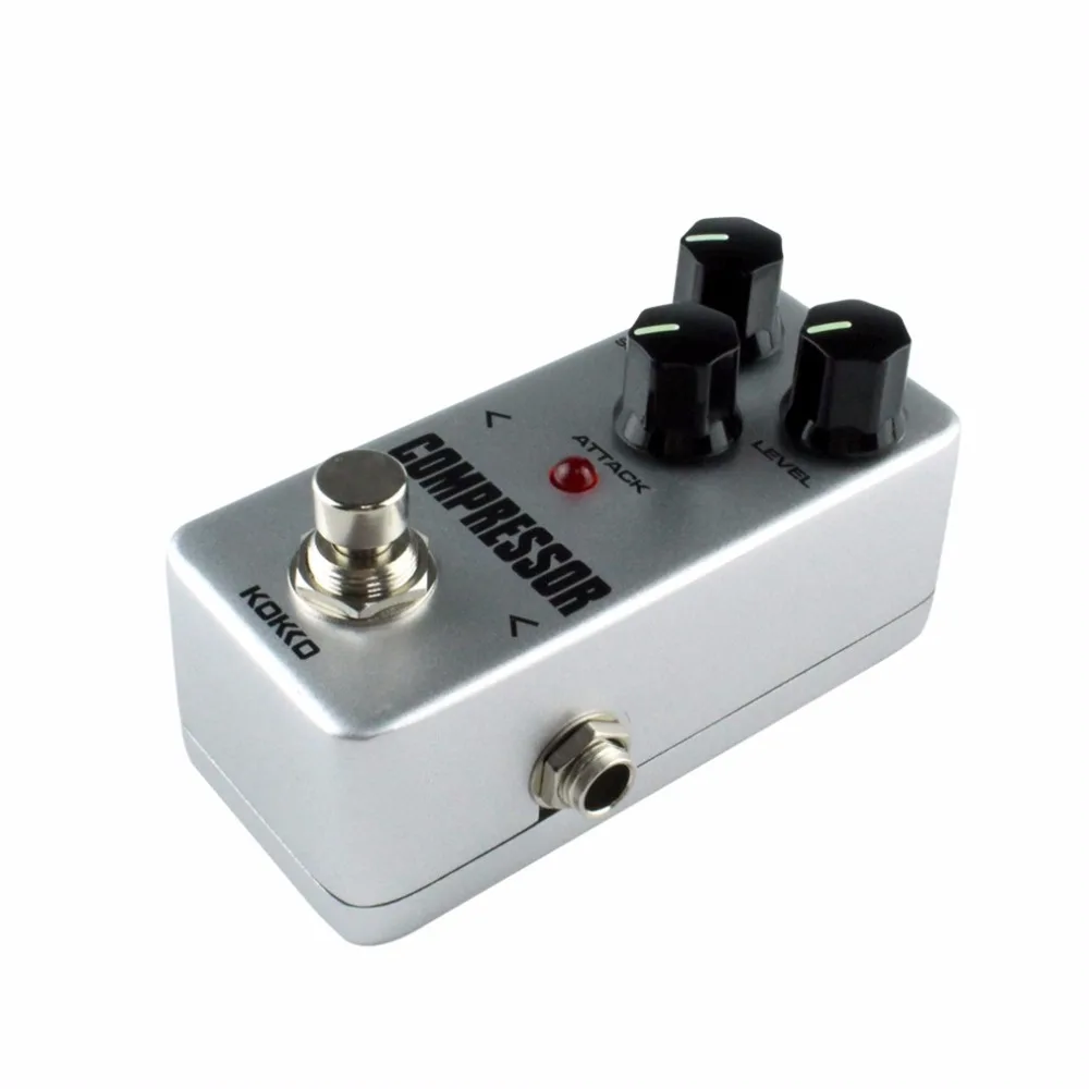 

Mini Compressor Pedal Portable Guitar Effect Pedal 9V DC 300mA Musical Instruments Effects Anti-skid Aluminum alloy FCP2 KOKKO