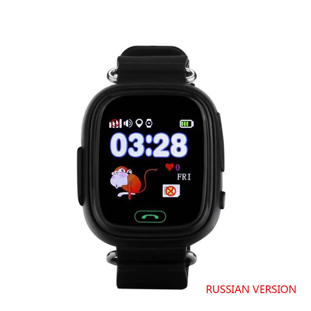 Q90 gps детские Смарт-часы Детские анти-потеря наручные часы SOS Вызов расположение устройства трекер умные часы