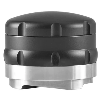 

5m Coffee Distributor Leveler Tool Professional Adjustable Depth Espresso Hand Tamper Fits for Espresso Coffee Grounds