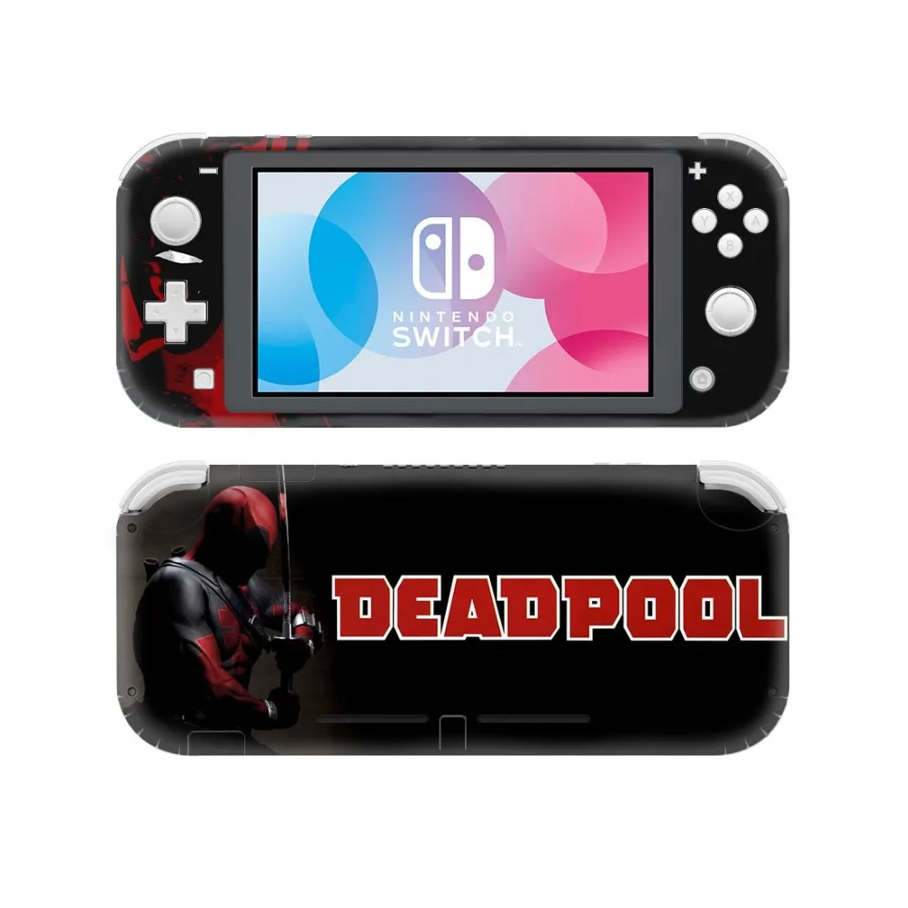 Дэдпул nintendo переключатель кожи Наклейка Обложка для nintendo Switch Lite консоль протектор для nintendo Switch Lite NSL стикер кожи