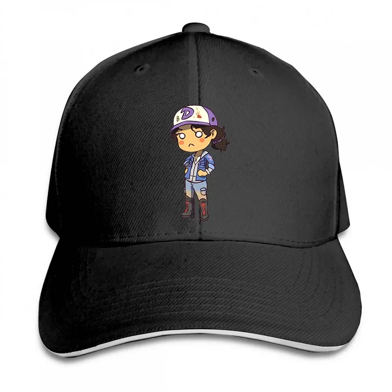 Clementine chibi бейсбольная кепка для мужчин и женщин, Кепка-Дальнобойщик, модная Регулируемая Кепка - Цвет: 2-Black
