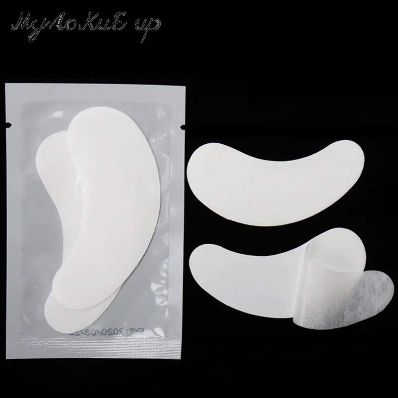 50pairs Neue Wimpern Papier Patches Unter Augen Pads Lash Papier Patch Auge Tipps Aufkleber Wraps Wimpern Verlängerung Make-Up-Tools – Detail 10
