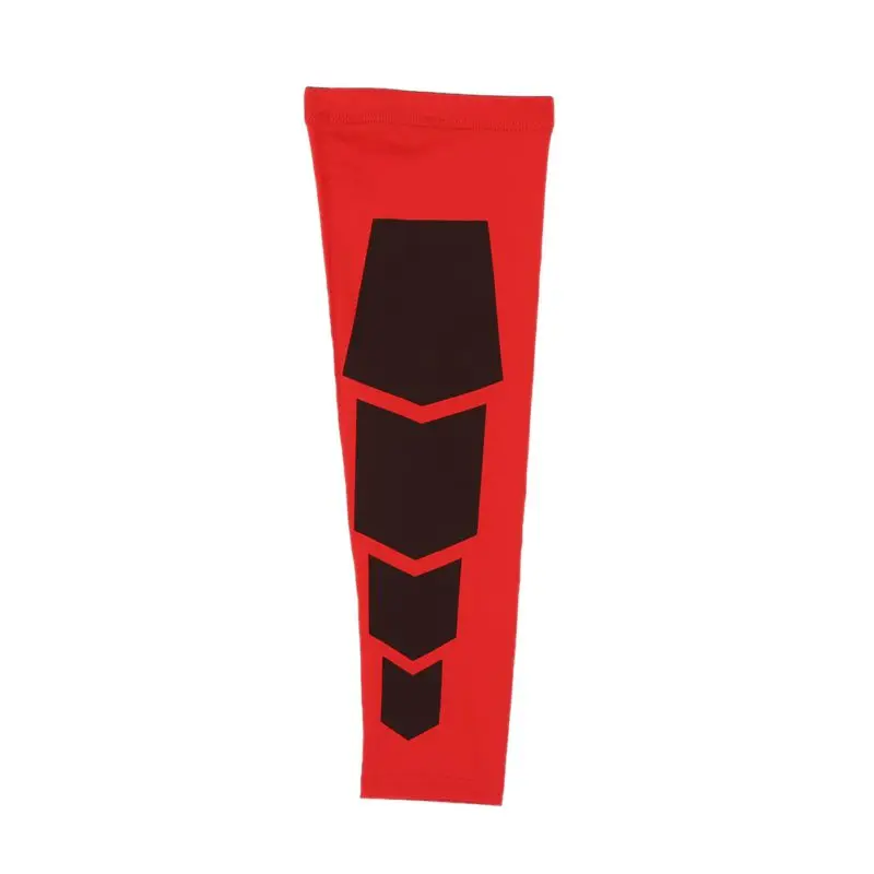 Рукав протектор передач противоударный нескользящий мужской спорт на открытом воздухе Велоспорт ноги колено длинные droppingshiper - Цвет: Красный