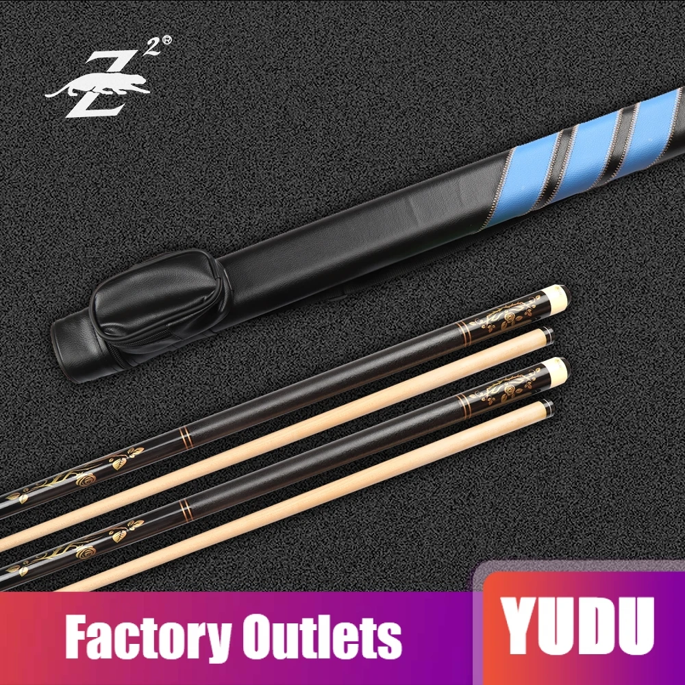 

Z2 Billiard Pool Cue 11.5mm Tip Billiard Stick Kit with Case with Gifts Maple 147cm Nine Ball Black 8 Professional China 2019