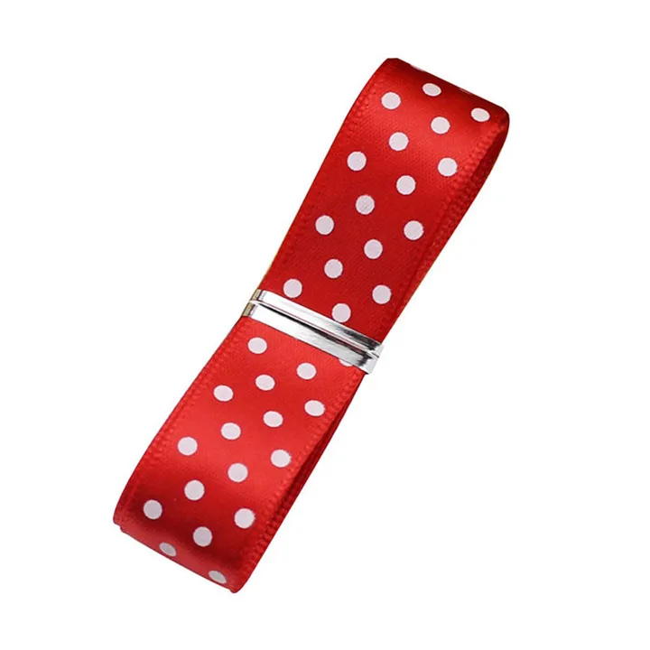 4  5 Yard Single-Sided Dot Print Ribbon For DIY Gift Wrap Belt15mm Satin Ribbons Handmade Clothing  Ribbon Strip Hair Accessories
