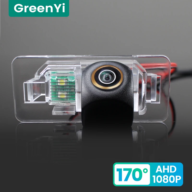 GreenYi 170 ° HD 1080P Автомобильная камера заднего вида для BMW 1/3/7/5 серии E39 E46 E53 E82 E90 E91 X3 X5