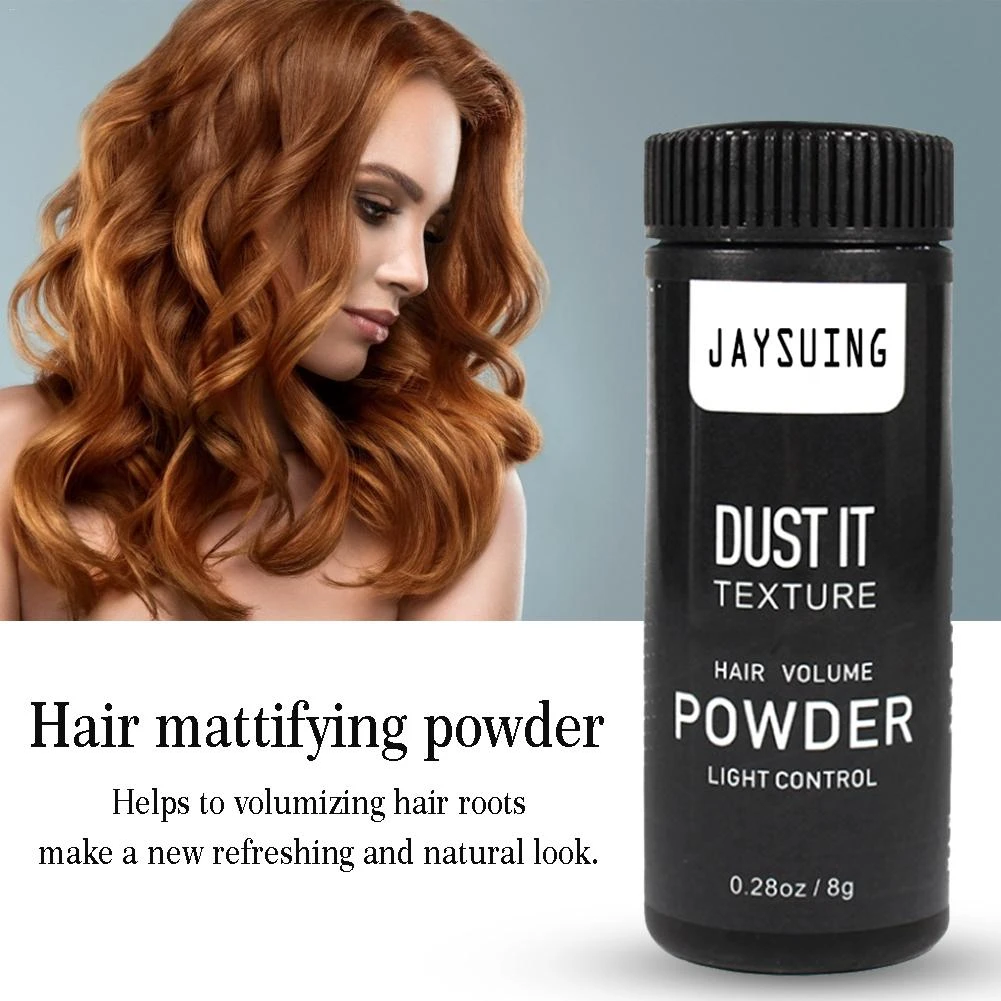 Mattifying Powder Increases Hair Volume Captures Haircut Unisex
