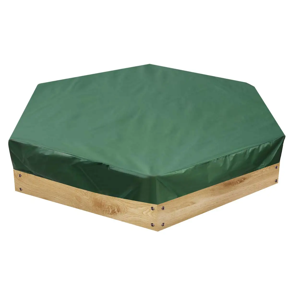 Sandbox Cover Sand Pit Square Waterproof Oxford Cloth Dust Cover Dustproof Protection with Drawstring Garden Sandpit Cover 6