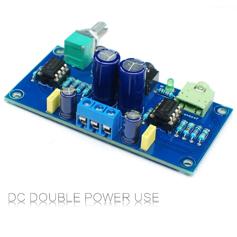 47 Earphone Amplifier 2 Channel Headphone Amplifier 47 Amplifier Dc Double Power Version Finished Product 