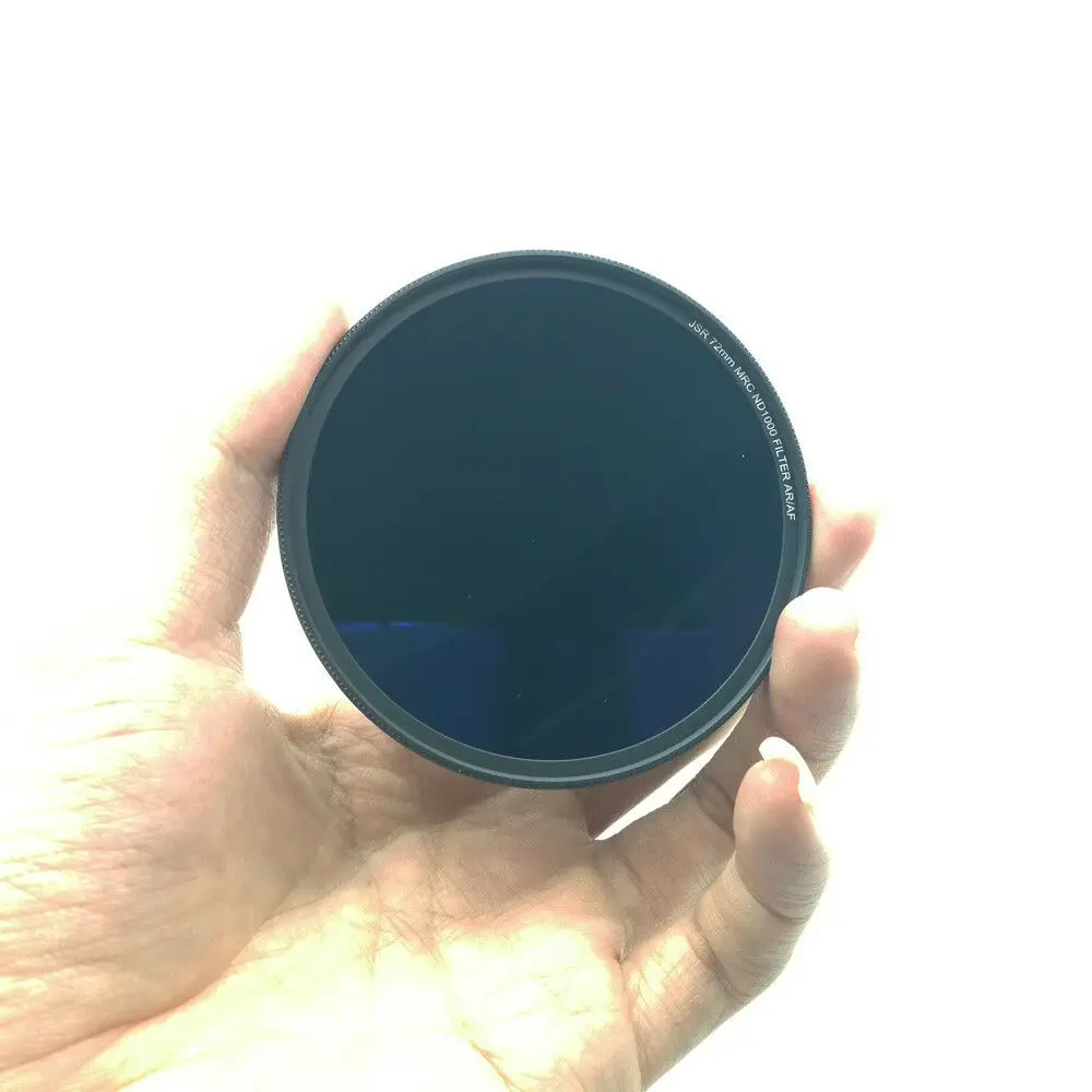 52mm 58mm 62mm 67mm 77mm 82mm ND 1000 Neutral Density ND 1000 Lens Filter ND1000 Ultra Thin for Canon Nikon Sony Camera 2