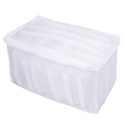 36x19x19cm Белый мягкий сетчатый мешок для стирки для защиты тренировок и обуви в стиральной машине и мешок для сушки - Цвет: 36x19x19cm