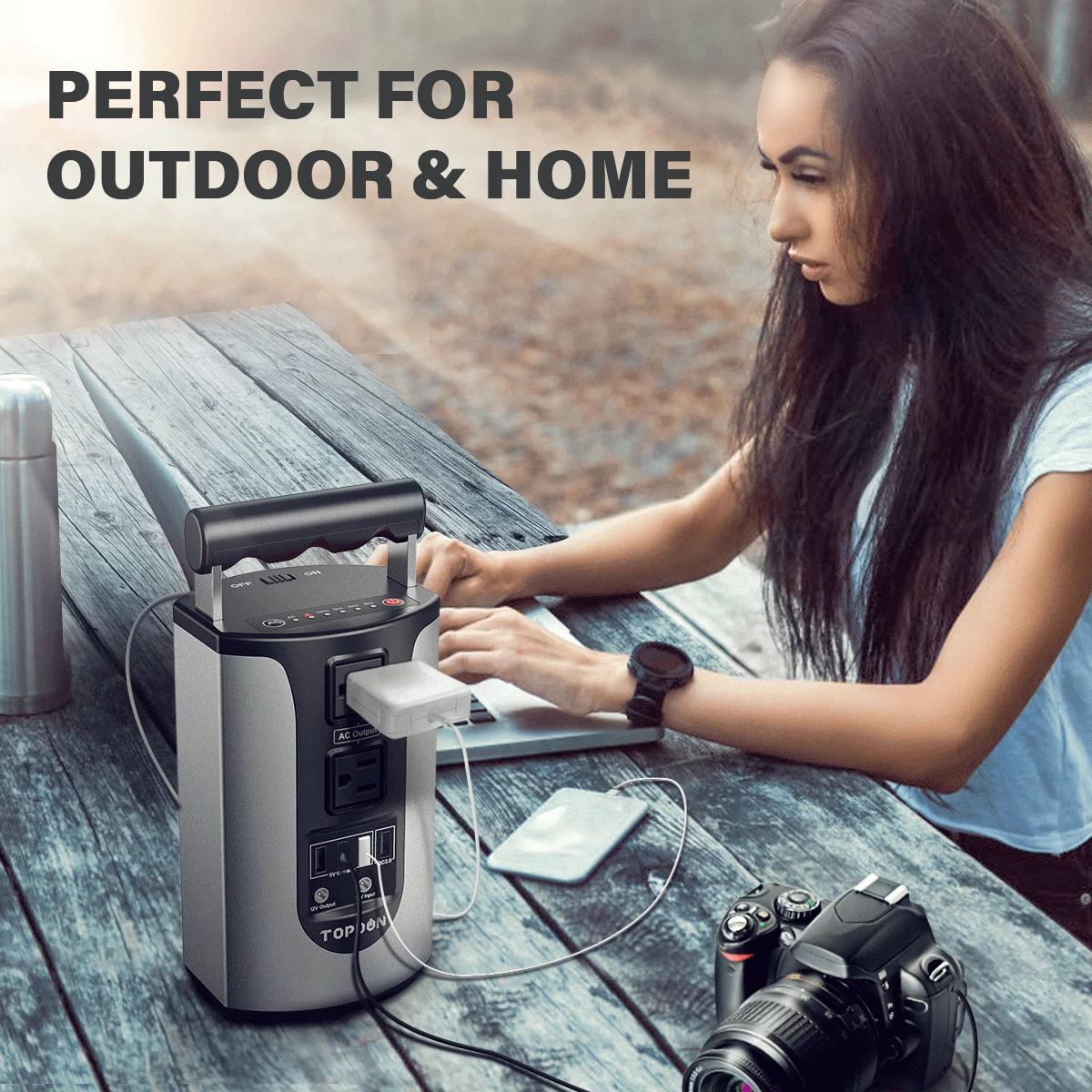 185WH Topdon H200 Portable Energy Storage Power Supply - RevUpCar