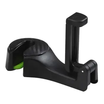 

2pcs Car Seat Back Hooks Bag Hanger Holder Universal Organizer Automobiles Headrest Mount Storage Hooks Clips 4.9