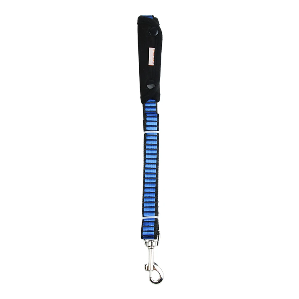 Светоотражающий нагрудный жилет для домашних животных, упряжь, уличная игрушка из веревки для собак, спортивный нагрудный жилет, устойчивая структура, жилет для щенков - Цвет: Leash blue