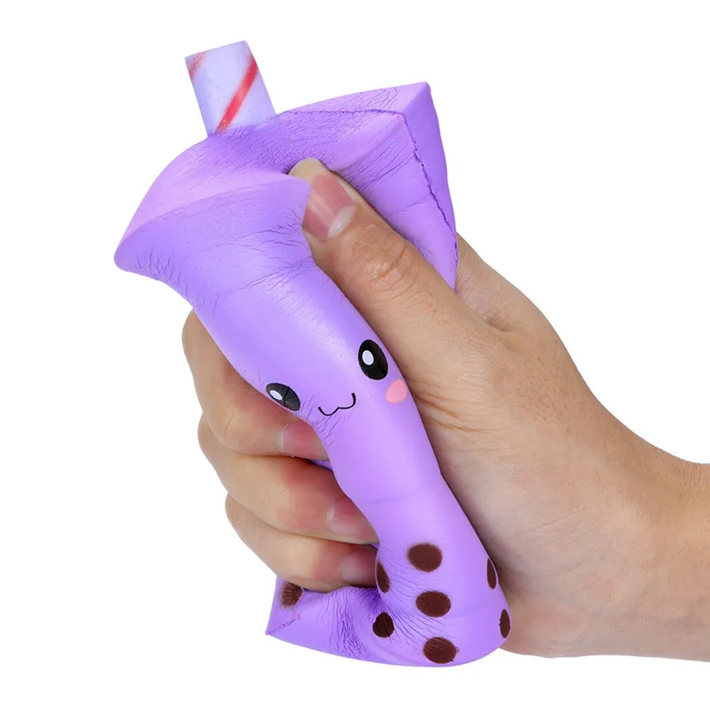 Jumbo Squishies милая мягкая игрушка для снятия стресса с молоком Забавная детская игрушка чашки крем ароматизированный Squishies медленно поднимающаяся очаровательная игрушка#30D10