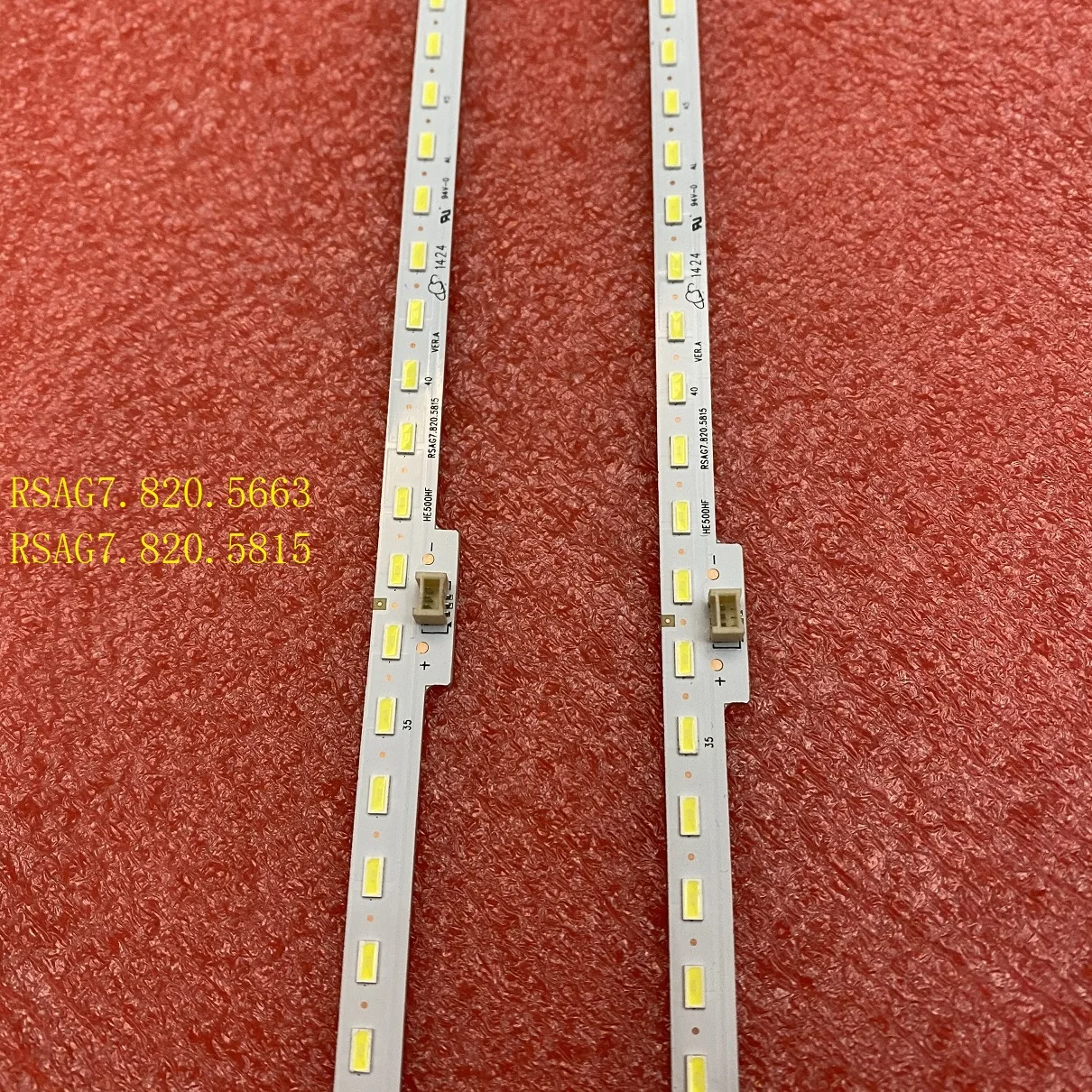 LED strip For Hisense RSAG7.820.5663 RSAG7.820.5815 HE500HF-B57 LT-1134017-A HE500HU-B51 B54 T50DA965 PLE50FZD4 50LD881DI