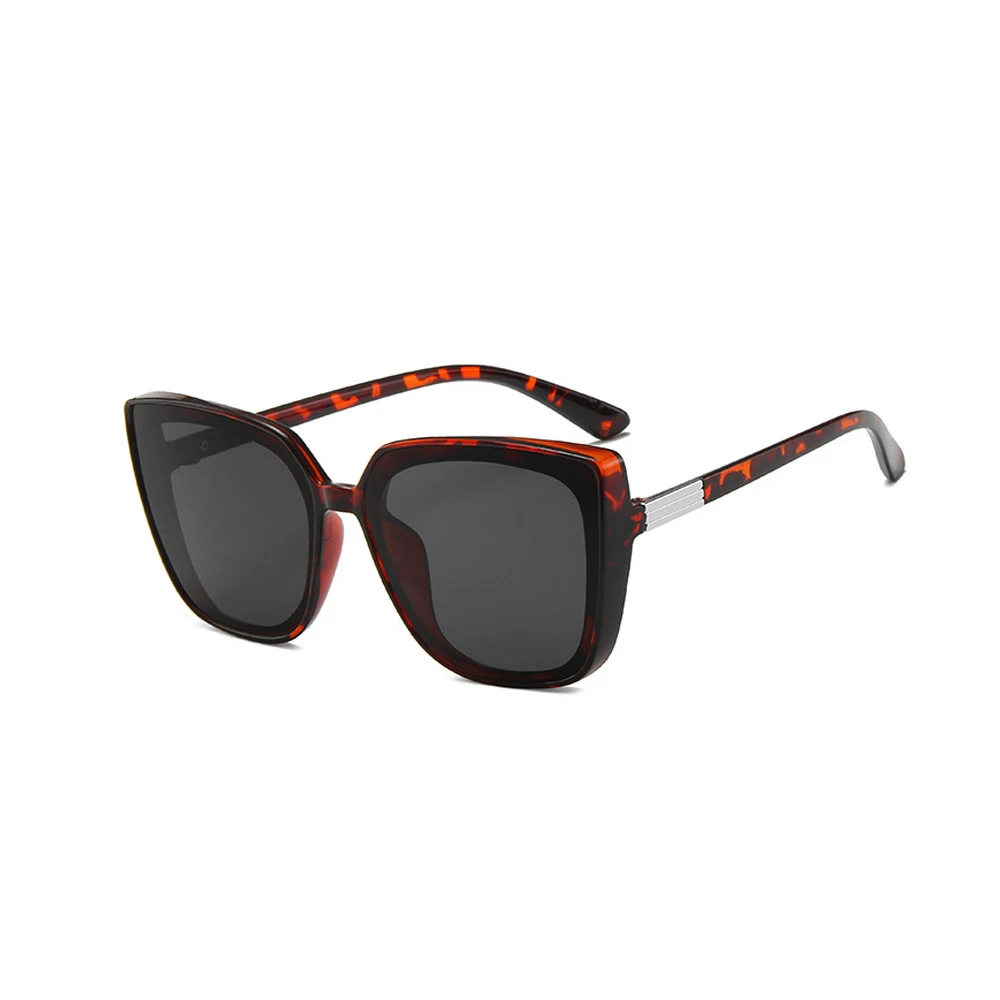 Новые модные квадратные солнцезащитные очки, персонализированные очки кошачий глаз, солнцезащитные очки