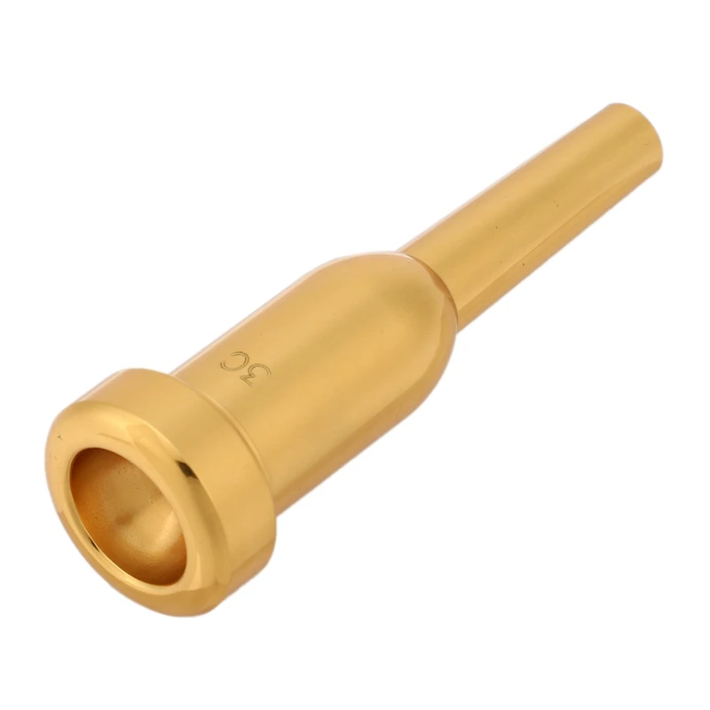 Trumpet Mouthpiece Meg 3C Size for Bach Beginner Musical Trumpet Accessories Parts with 3C LOGO