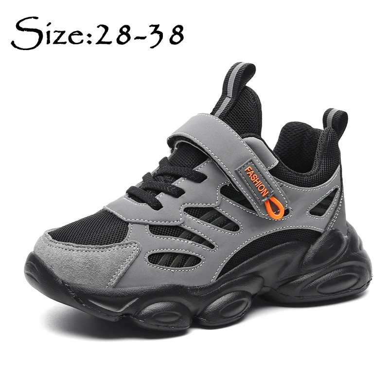

2021 New Kids Sneakers Boys Girls Children Casual Sneakers Outdoor Breathable Comfy Soft Anti-Slip Running Sports Walking Shoes