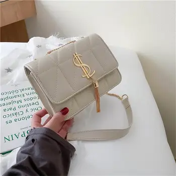 

Women's Bag 2020 Tassel Small Shoulder Crossbody Bags Chain Designer Handbags And Purses Fashion Tote Bag Sac A Main Bolsas