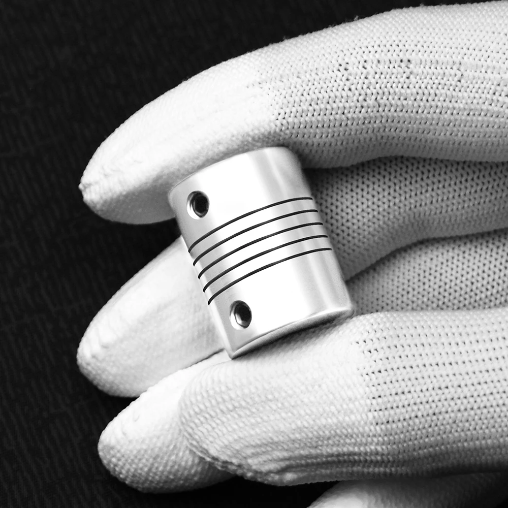

CNC Motor Jaw Shaft Coupler 5mm To 8mm Flexible Coupling OD 19x25mm Dropshipping For Creality CR10 Ender-3 Ender 3 Pro