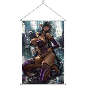 

Discordia Olga Kuroinu Alloy Fabric Wall Poster Scroll 60x90cm/24x36inches