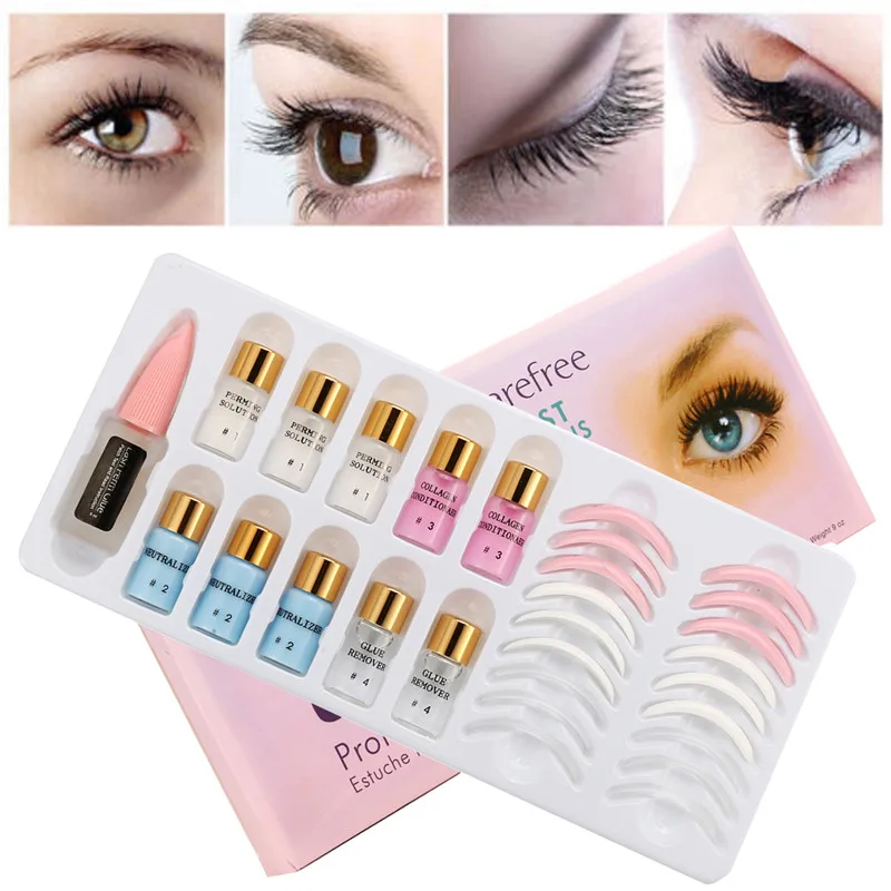 

Lash Lift Set Eyelash Lifting Kit Wave Lotion Wimper Perm False Eyelashes Serum Growth Treatments Professional Makeup Tool