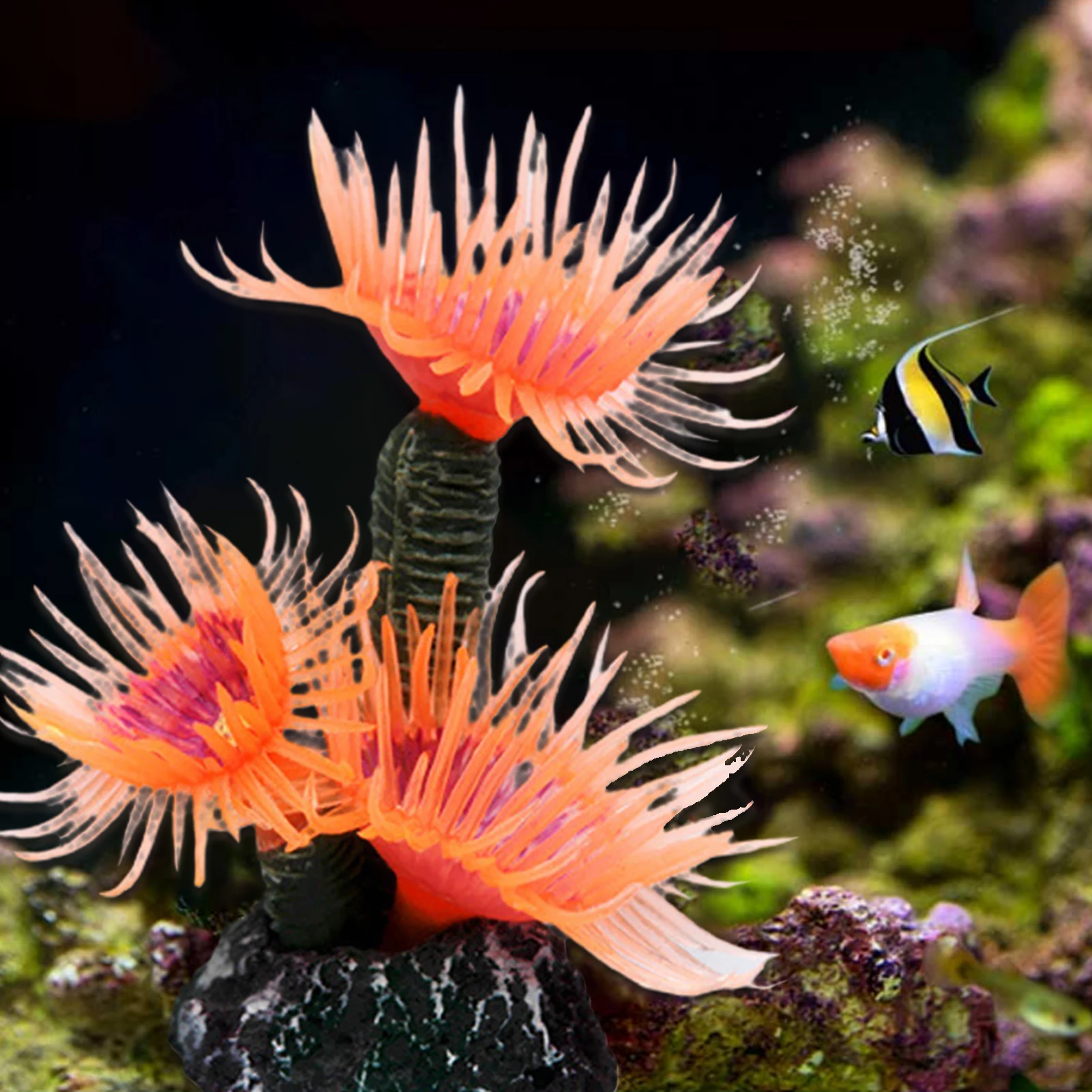 Artificial Coral Fish Tank Artificial Coral Simulation Decoration Aquarium Landscape Plants Water Grass Ornament Aquarius artificial plants fish tank ornaments fish tank decorations aquarium ornaments artificial aquarium plants mini landscape ornaments