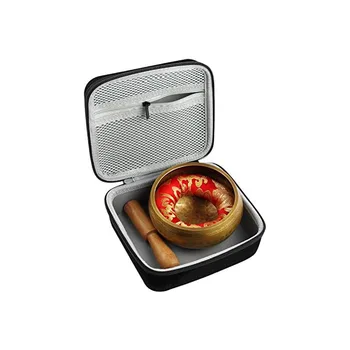 

Case Compatible with Tibetan/Silent Mind/Innovahome Singing Bowls Set for size 3’’-4’’ with Sing Bowls Mallet & Meditation Mat