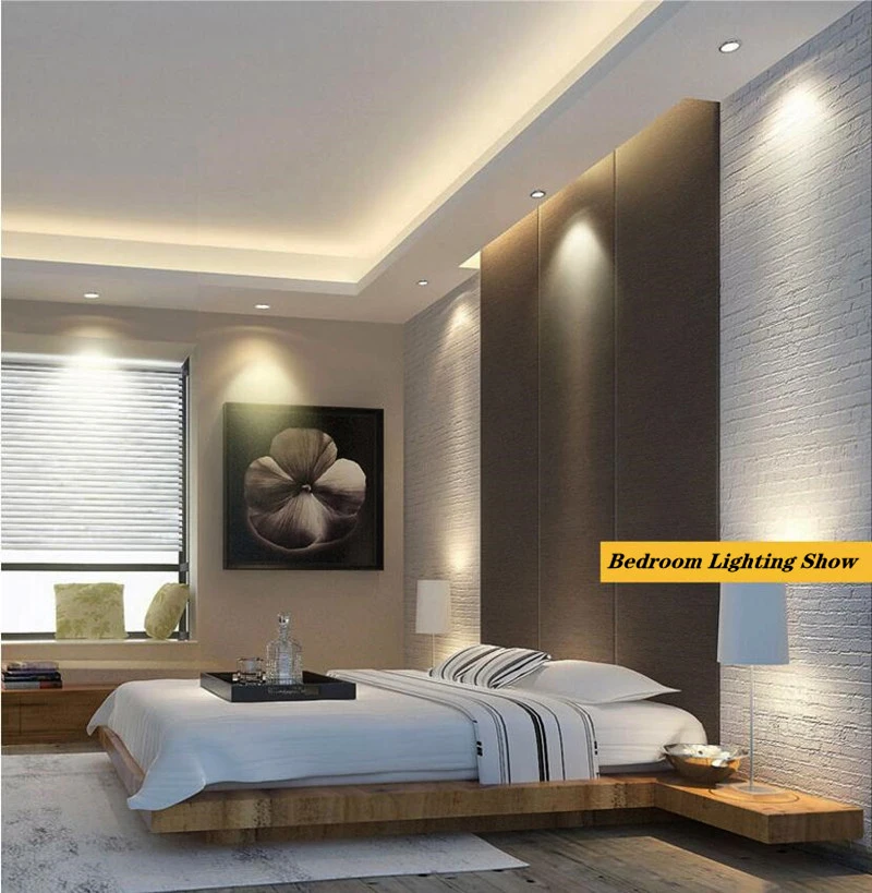 Dimmable COB chip LED Downlights 9W 12W 15W 20W LED Ceiling Lamp Spot lights Background Lamp Indoor Lighting Led Downlight Recessed Ceiling Spotlight Ceiling Lamps