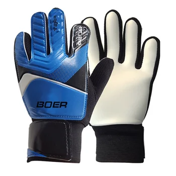 

Goalkeeper Football Non-slip Finger Embossed Gloves Outdoors Gloves Sporting Entry-level Children's Gloves New