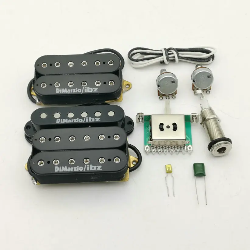 1 комплект Пикап для электрогитары DiMarzioIBZ Alnico5 Ibanez RG2550 / RG2570 HSH | Спорт и развлечения