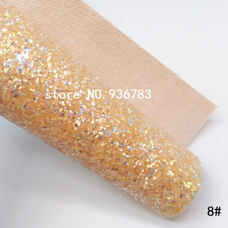 MQ128D 30X134 см мини Ролл блестящая ткань, блестящая кожа для изготовления бантов обувь сумки и обои - Цвет: 8
