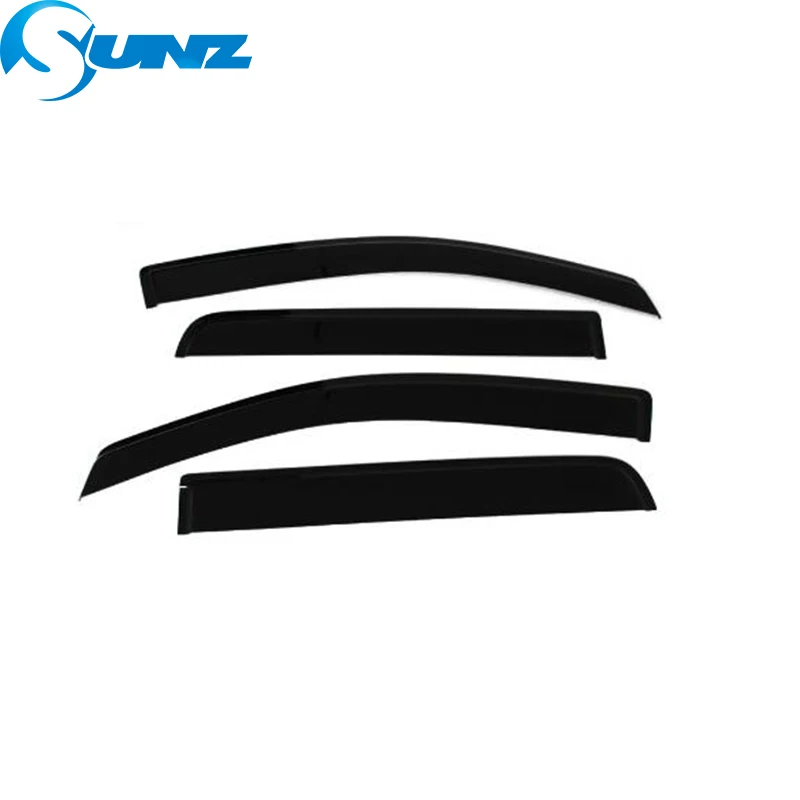 Car Window Deflector Visor For Chevrolet Traiblazer 2016 2017 2018  Black Door visor For Chevrolet Traiblazer 2016-2018 SUNZ